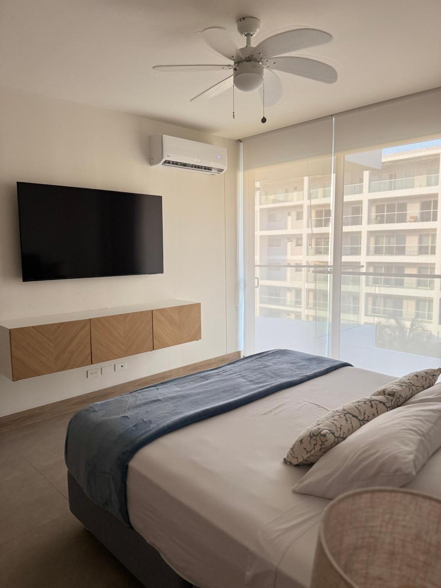 Hermoso Salida Directa Al Mar Apartamento Cartagena